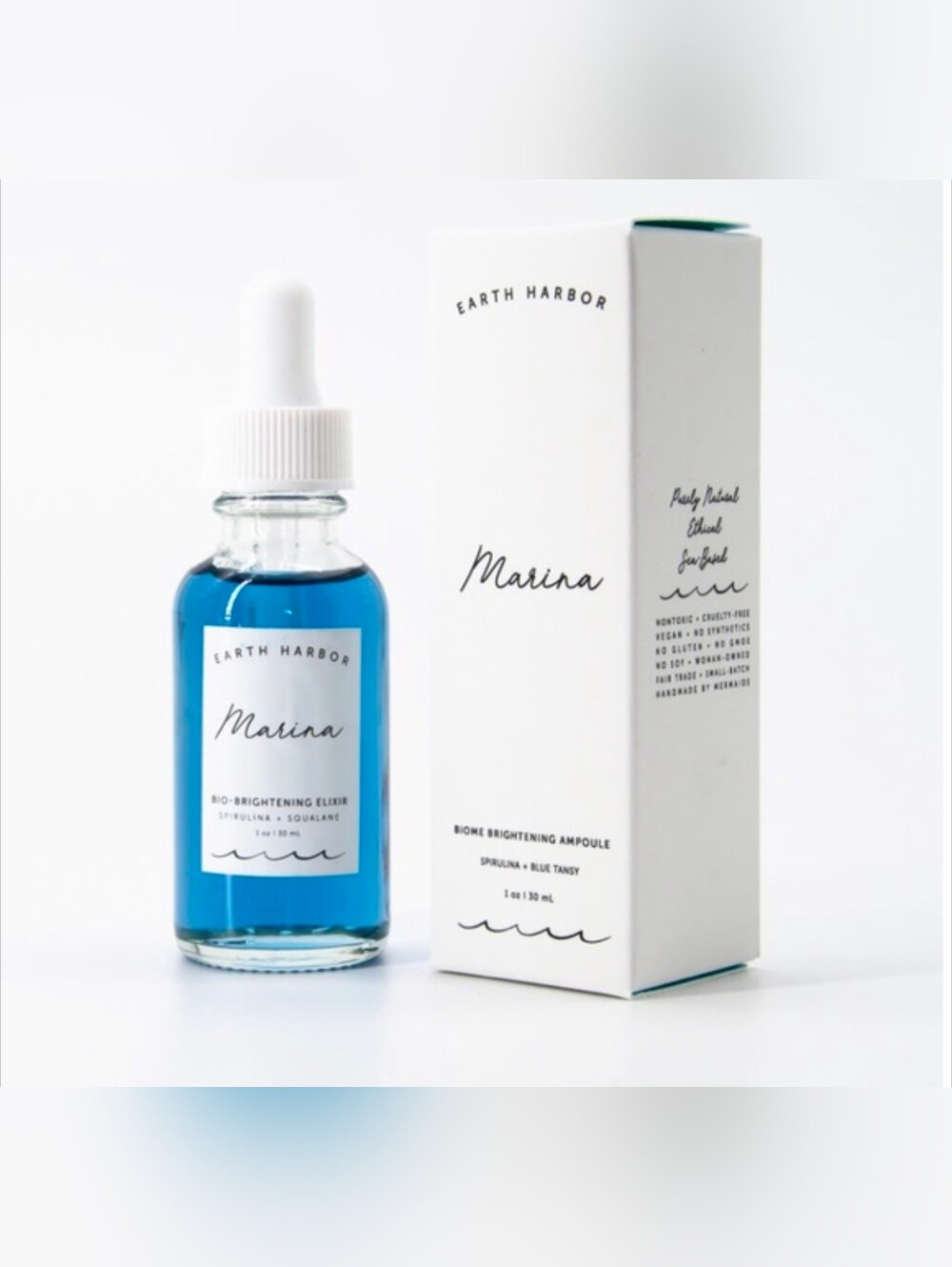 NWT Earth Harbor Marina Biome Brightening Ampoule